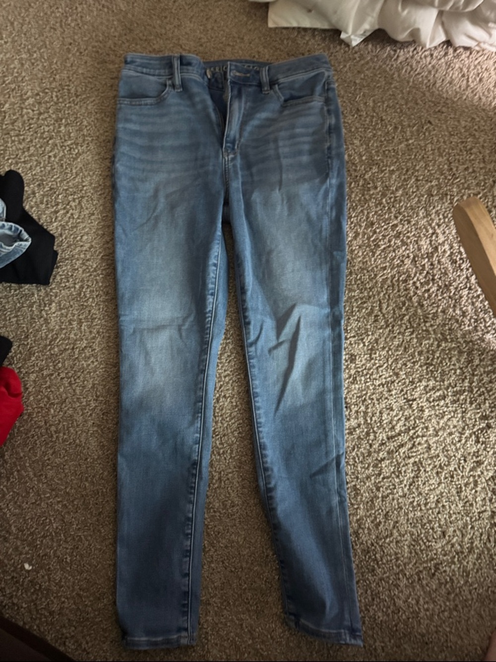 American Eagle Outfitters Light Blue Skinny Jeans